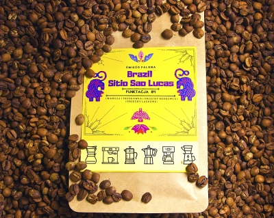 Brazil Sitio Sao Lucas Natural Omniroast waga 250g