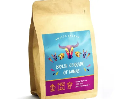 Brazil Cerrado Natural kawa ziarnista 250 g
