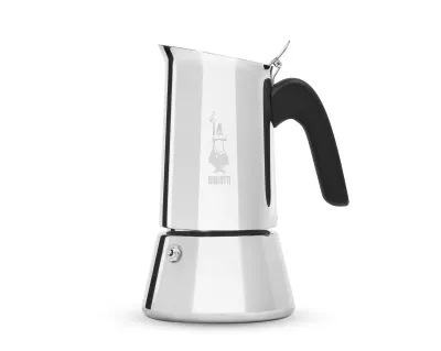 Bialetti New Venus kawiarka stalowa na indukcję 6 tz / 235 ml srebrna